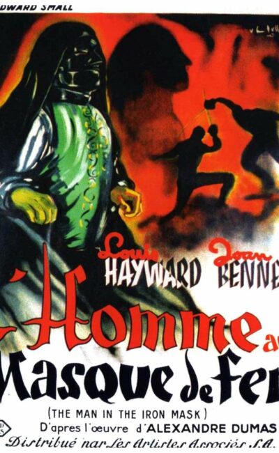 L'homme au masque de fer, l'affiche du film de James Whale