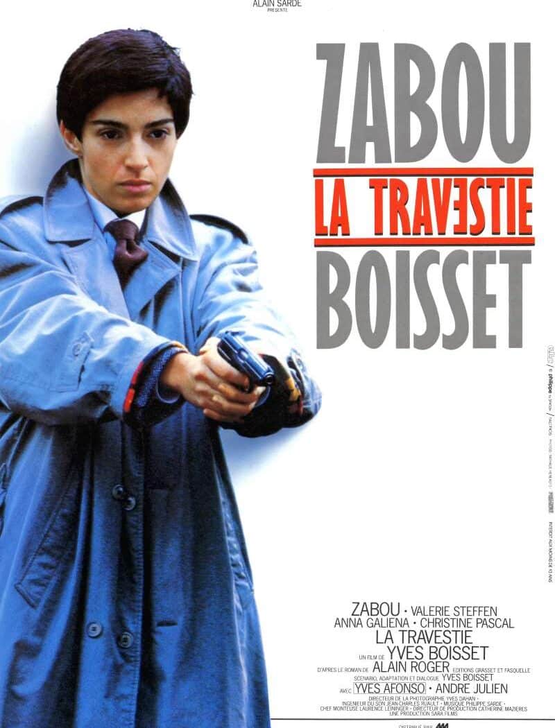 La travestie, l'affiche