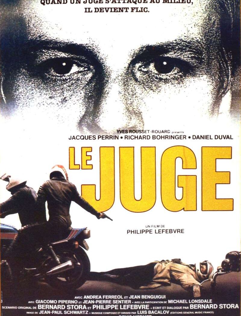 Le juge, l'affiche du film de 1984