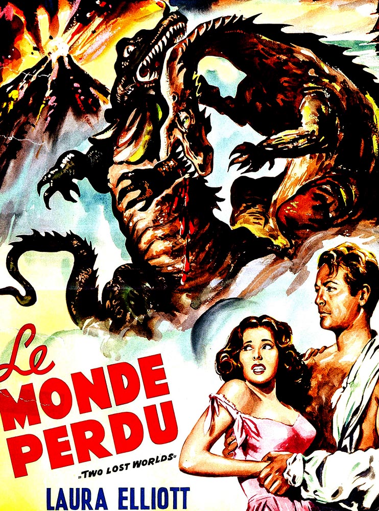 Le Monde perdu (the lost world) : affiche