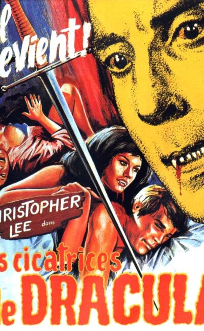 Les cicatrices de Dracula, l'affiche