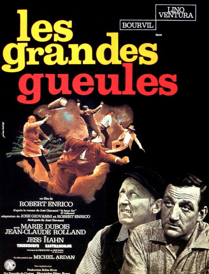 Les grandes gueules, l'affiche