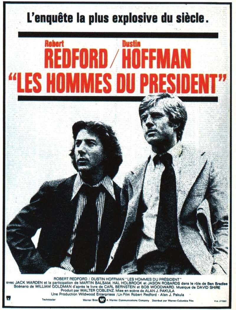 Les hommes du président, l'affiche