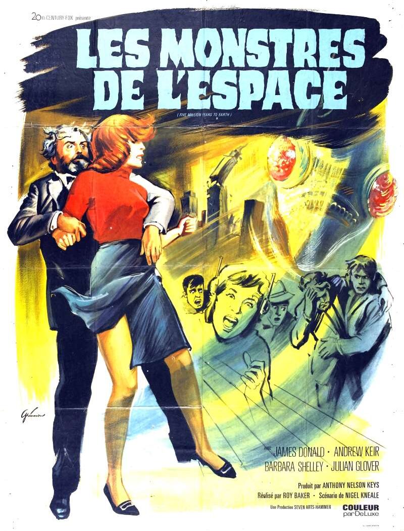 Les monstres de l'espace, l'affiche