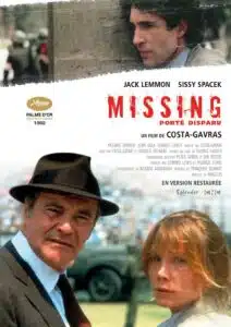 Affiche française (reprise) de Missing de Costa-Gavras