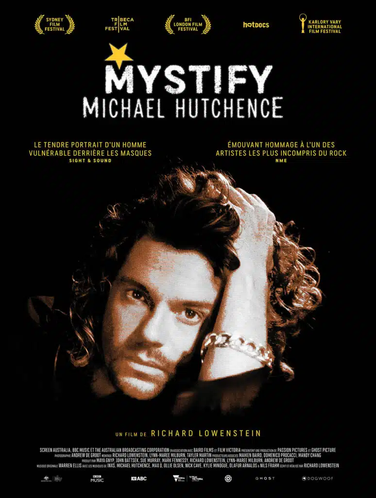 Mistify Michael Hutchence, affiche du documentaire sur INXS