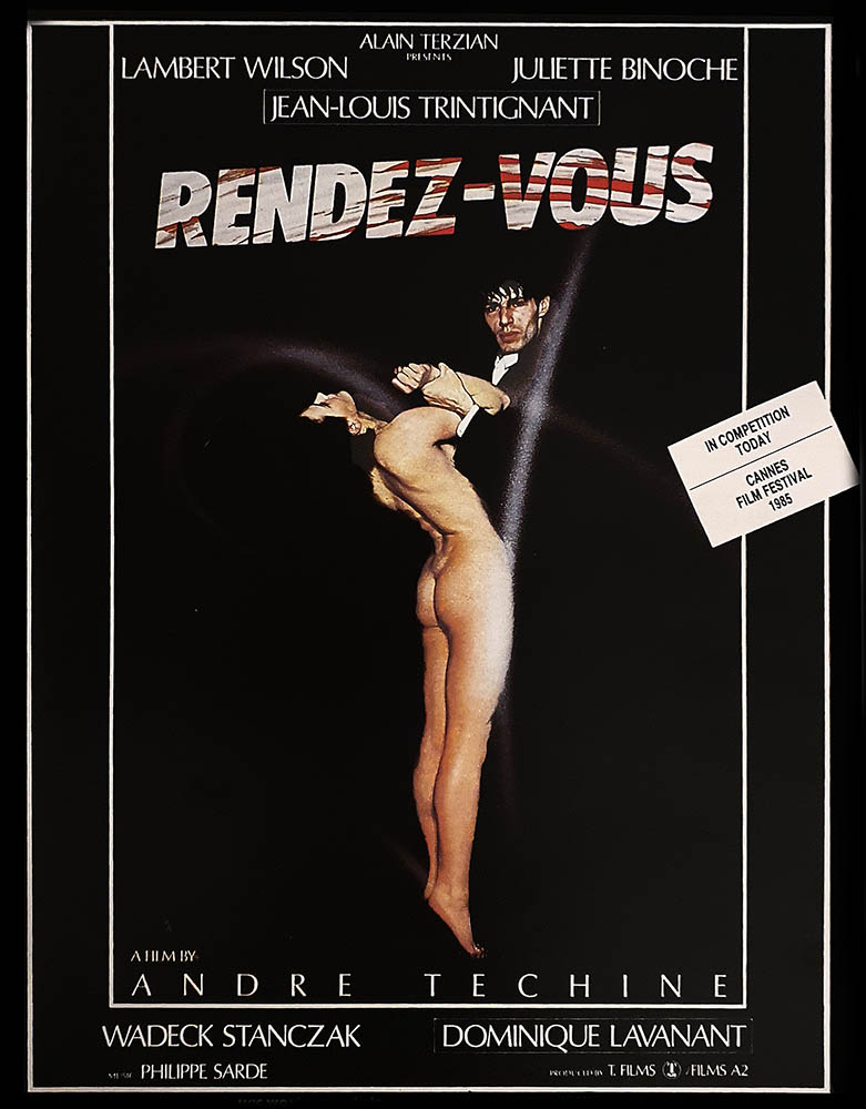 Pré-affiche Cannes de Rendez-Vous de Téchiné