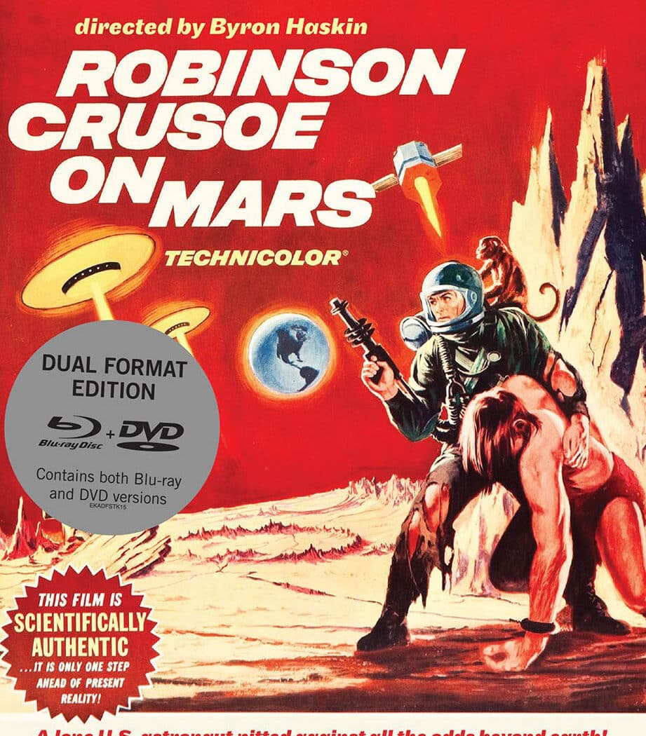 Robinson Crusoé sur Mars blu-ray