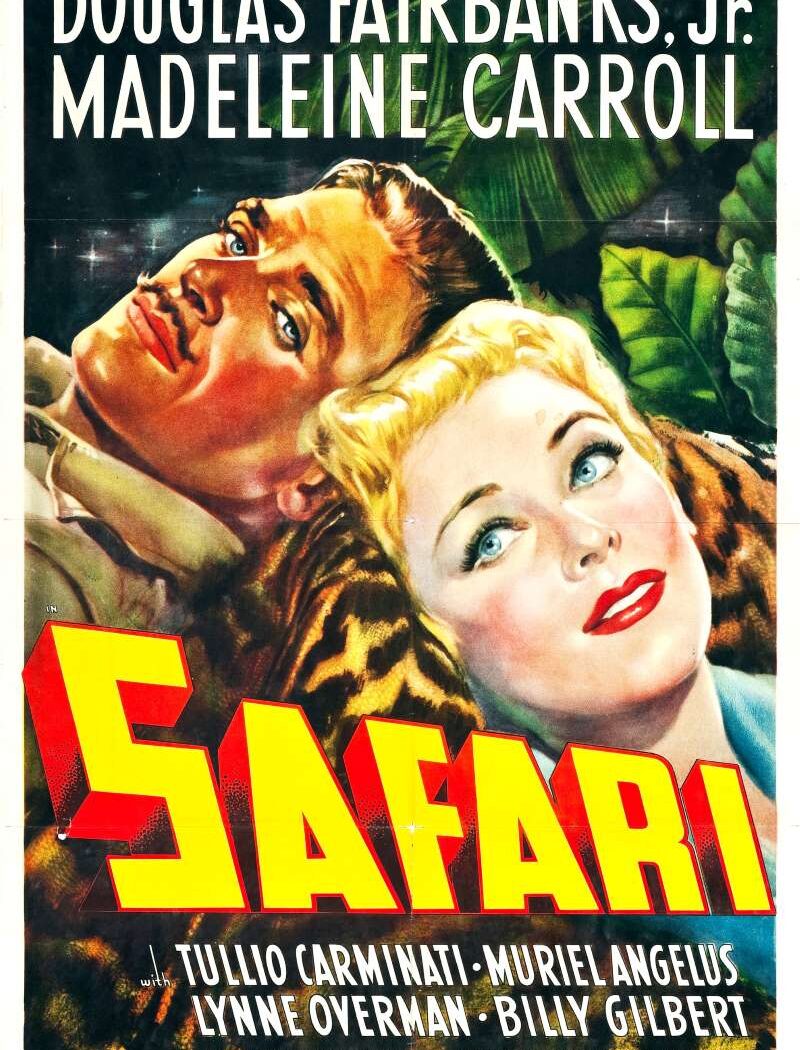 Safari, affiche de 1940