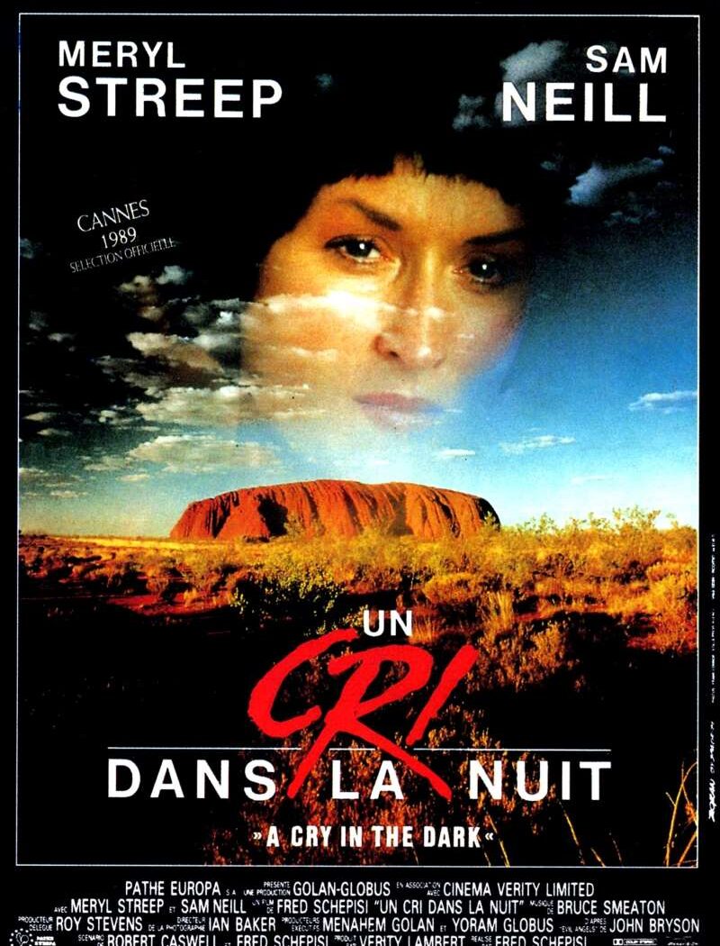 Un cri dans la nuit, l'affiche