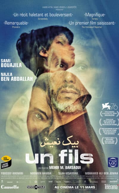 Un fils affiche du film avec Sami Bouajila