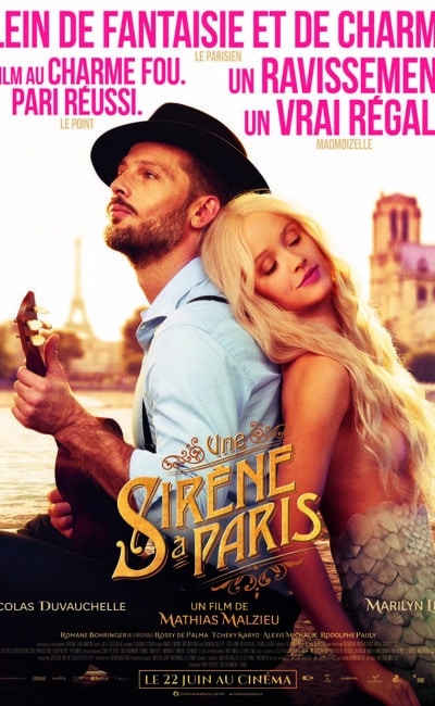 Une sirène à Paris, affiche reprise 22 juin 2020
