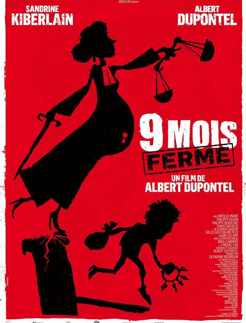 9 mois ferme, l'affiche