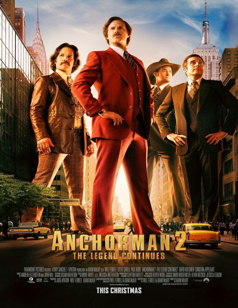 Anchorman 2 légendes vivantes