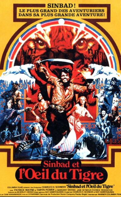 Sinbad et l'oeil du tigre, l'affiche