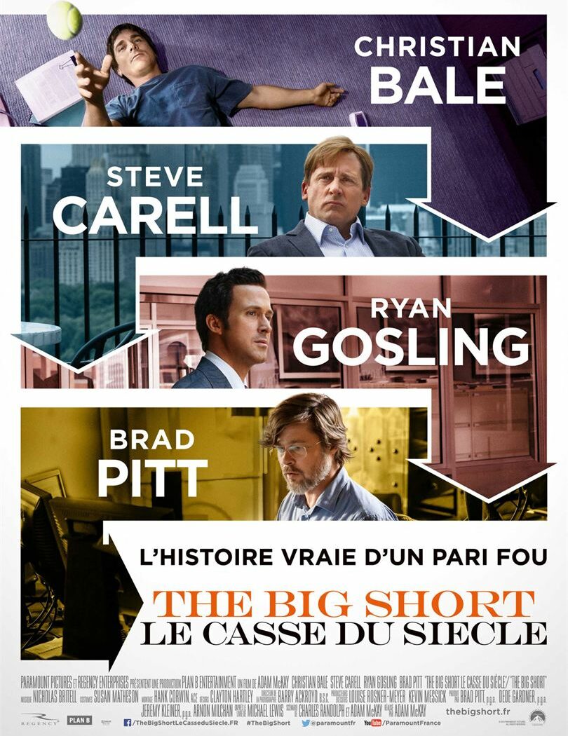 The Big Short, le casse du siècle, affiche