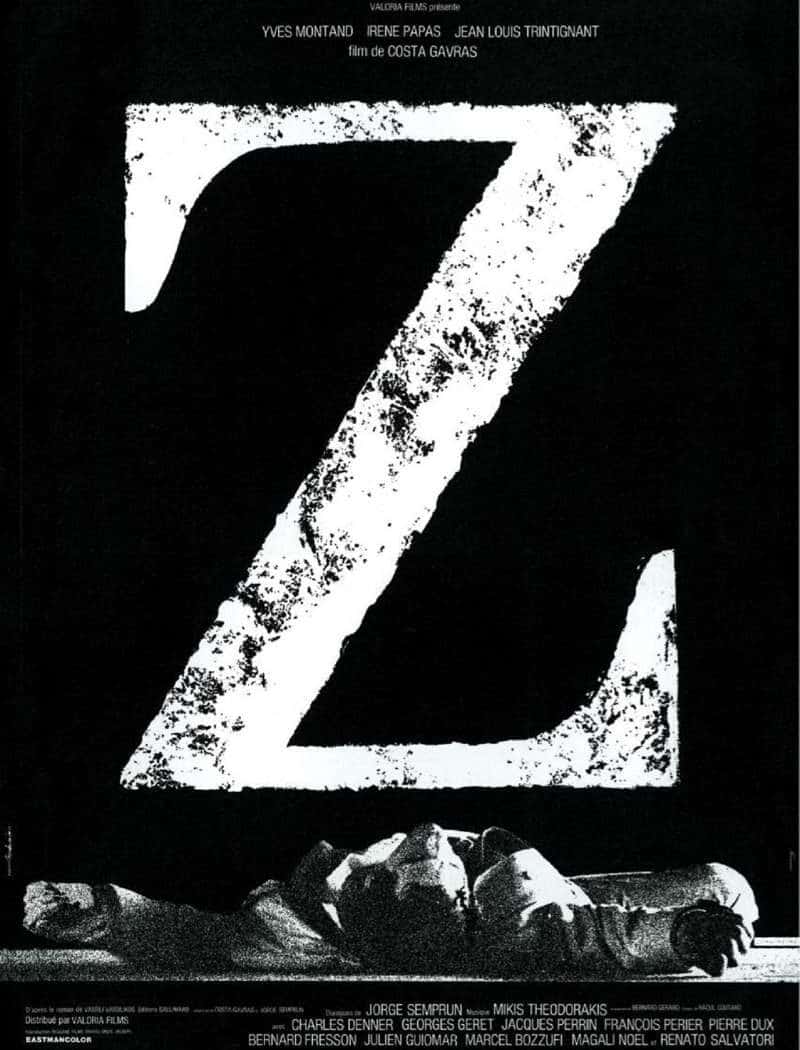 Z, l'affiche du Costa-Gavras