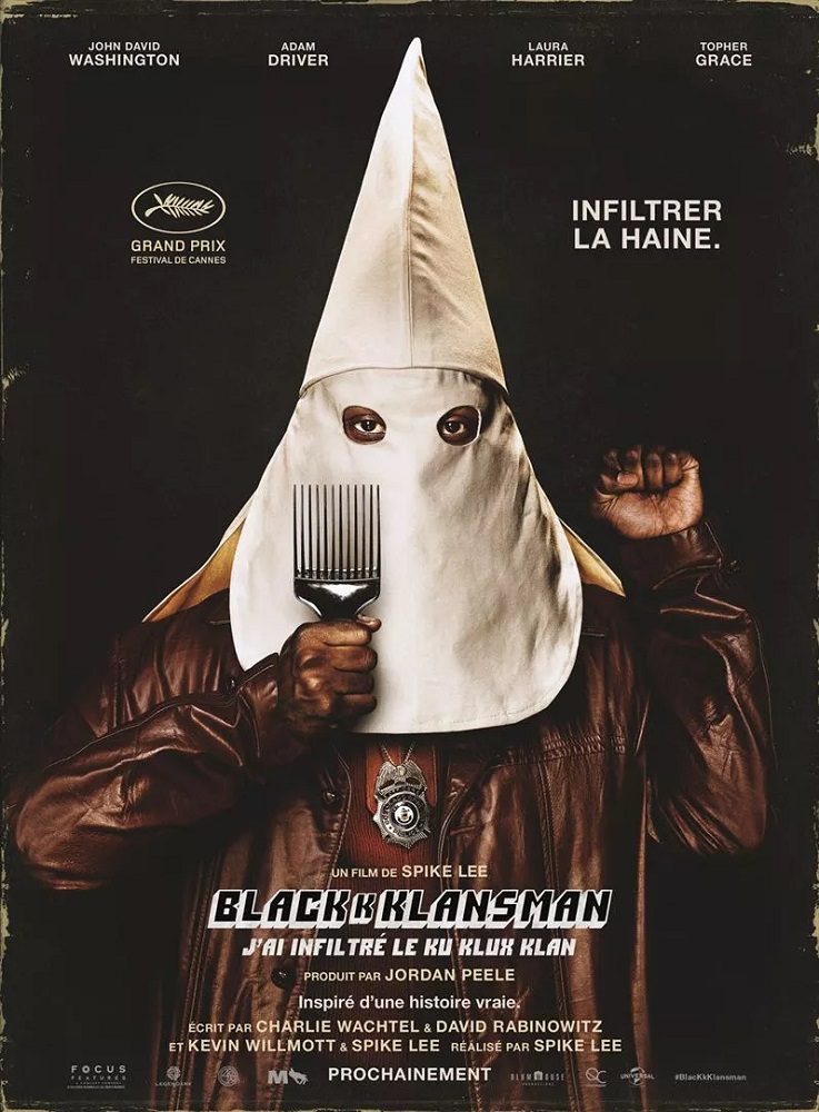 Affiche de BlacKkKlansman
