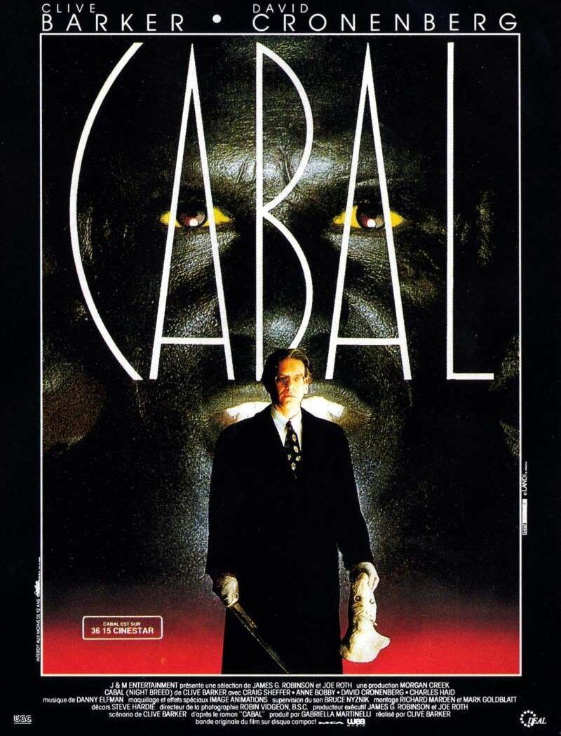Cabal, l'affiche du Clive Barker