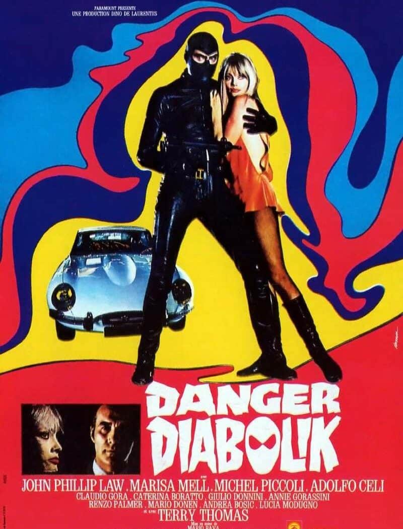Danger Diabolik, l'affiche du film
