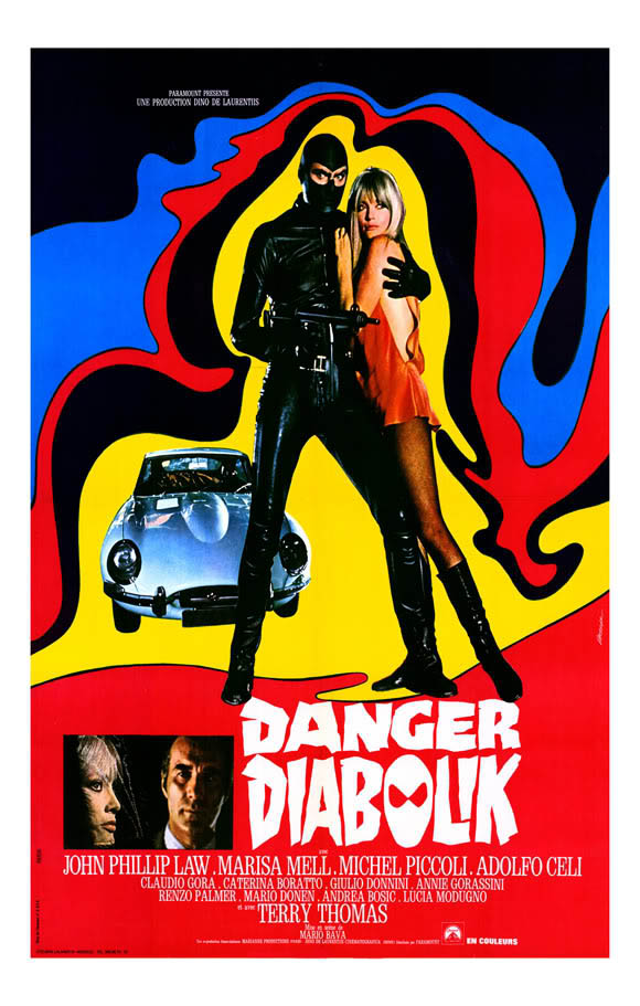 Diabolik, l'affiche du film
