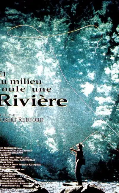 Et au milieu coule une rivière, l'affiche