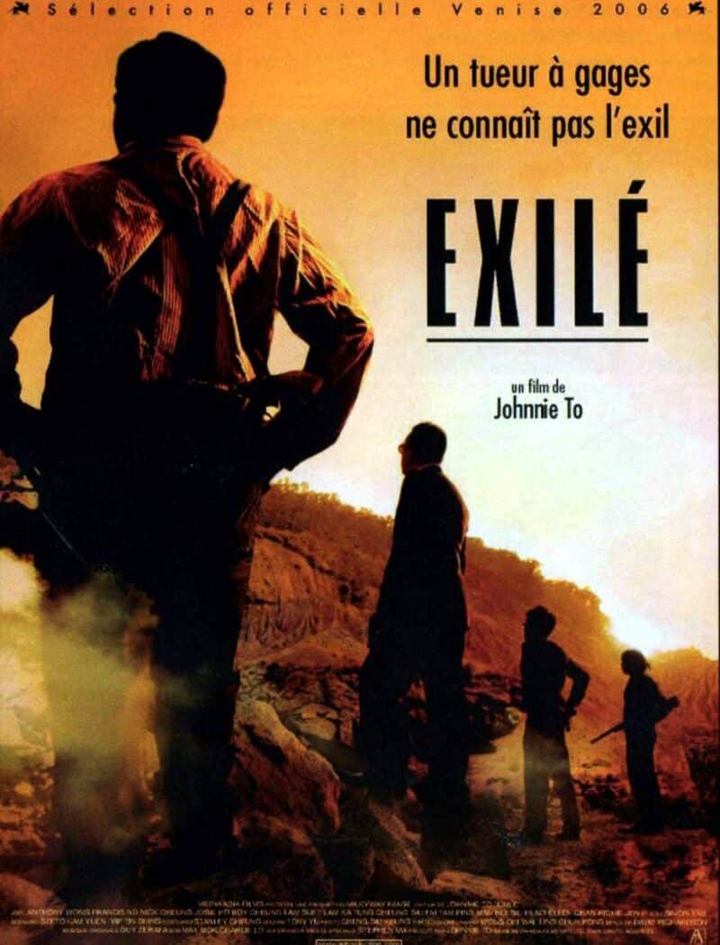 Exilé, l'affiche du Johnnie To