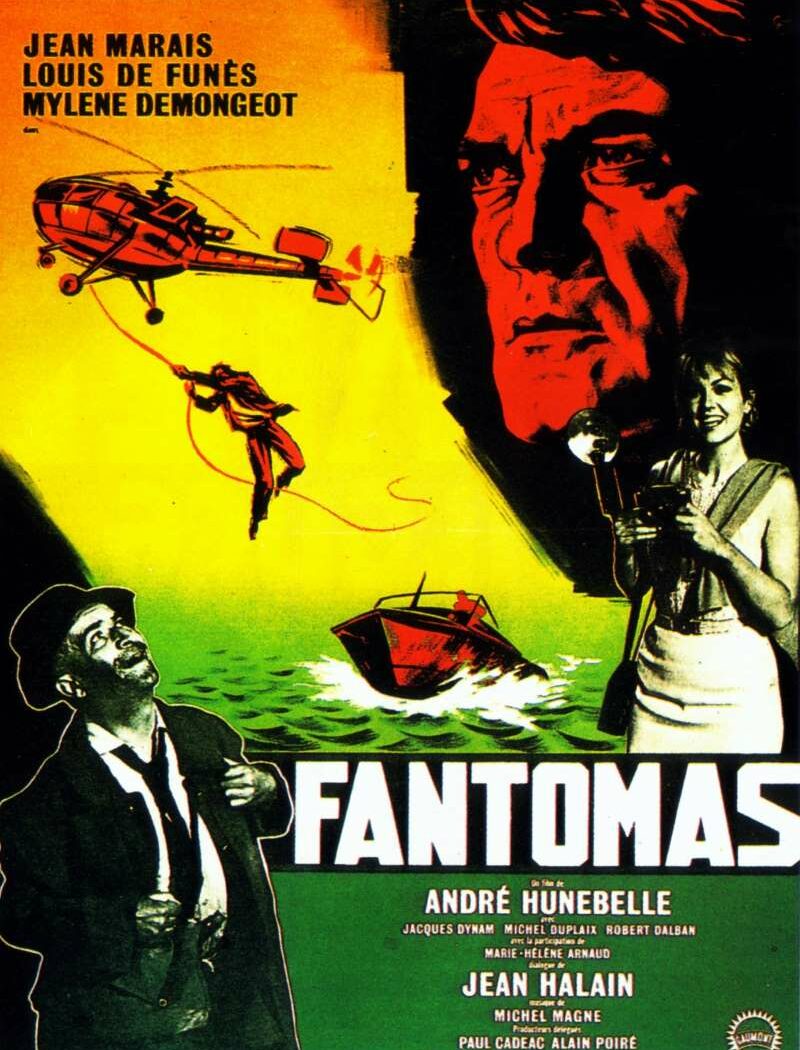 Fantomas, l'affiche