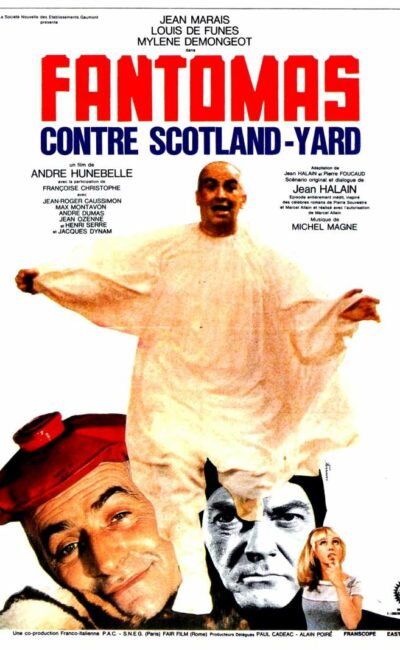 Fantomas contre Scotland Yard, l'affiche