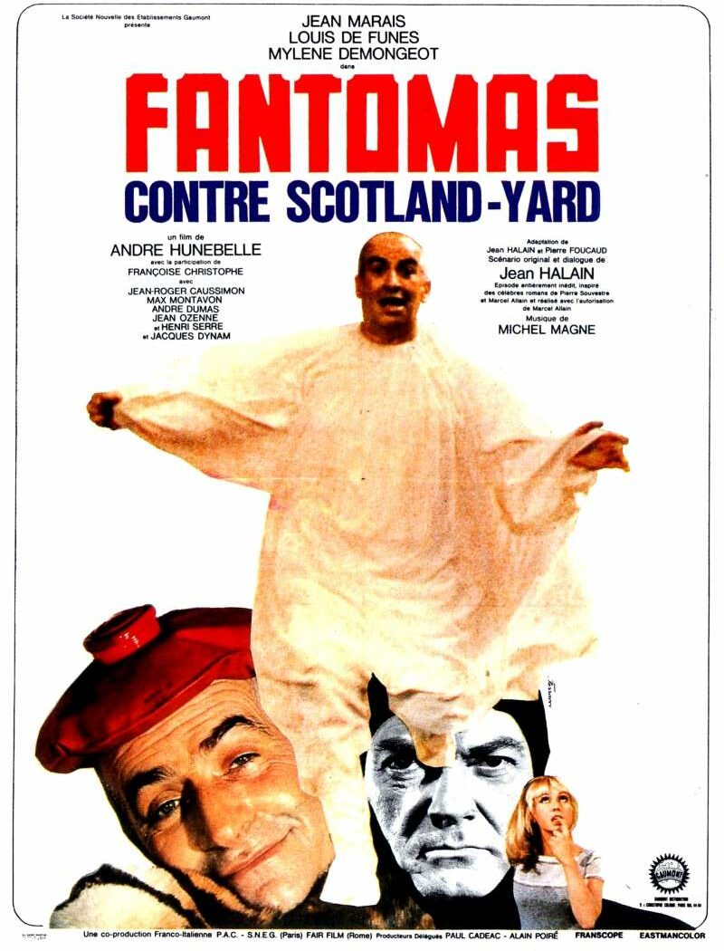 Fantomas contre Scotland Yard, l'affiche
