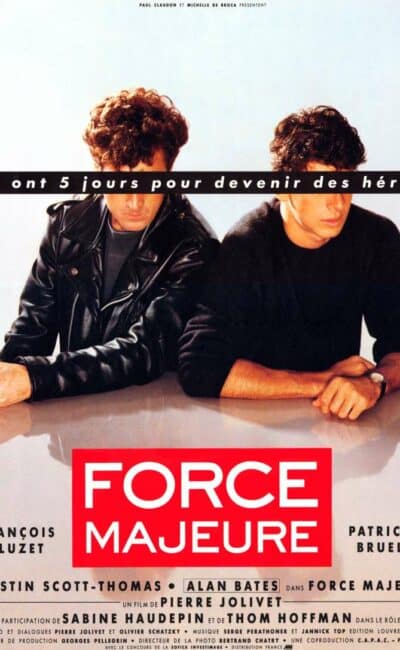 Force majeure, l'affiche