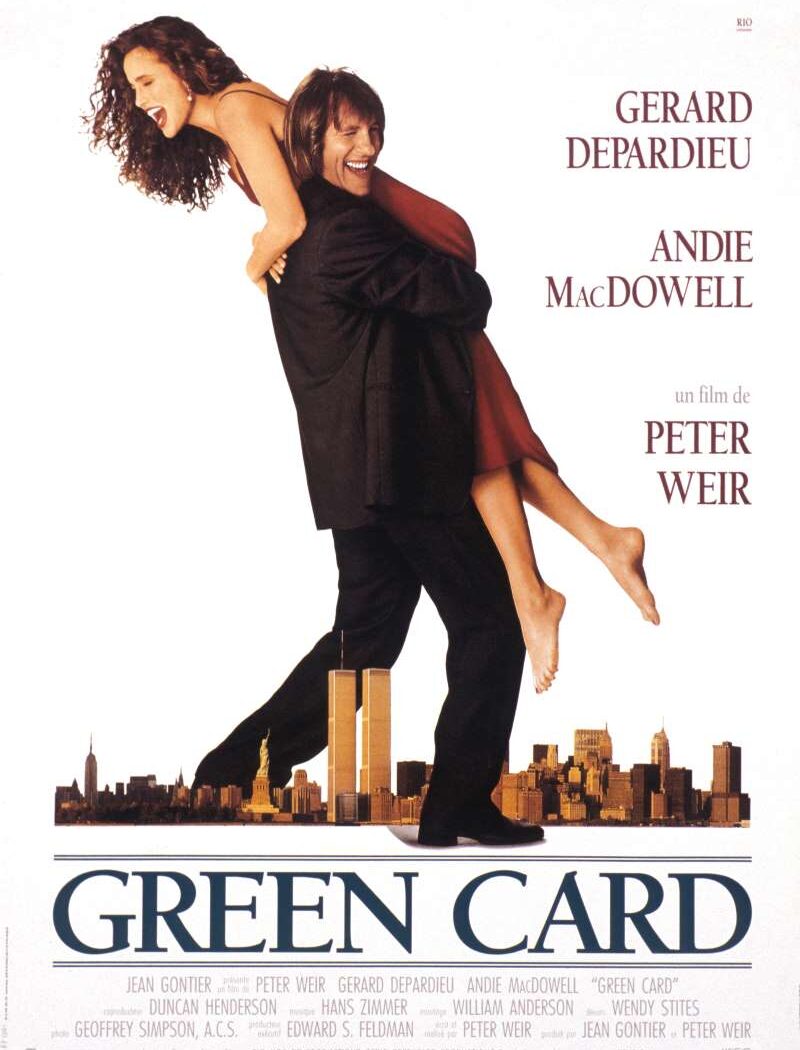 Green Card, l'affiche du film