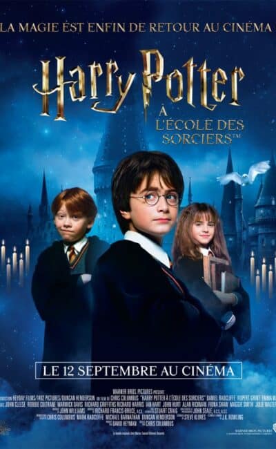 Harry Potter à l'école des sorcières, affiche reprise