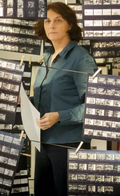 Mariana Otero dans Histoire d'un regard, à la recherche de Gilles Caron