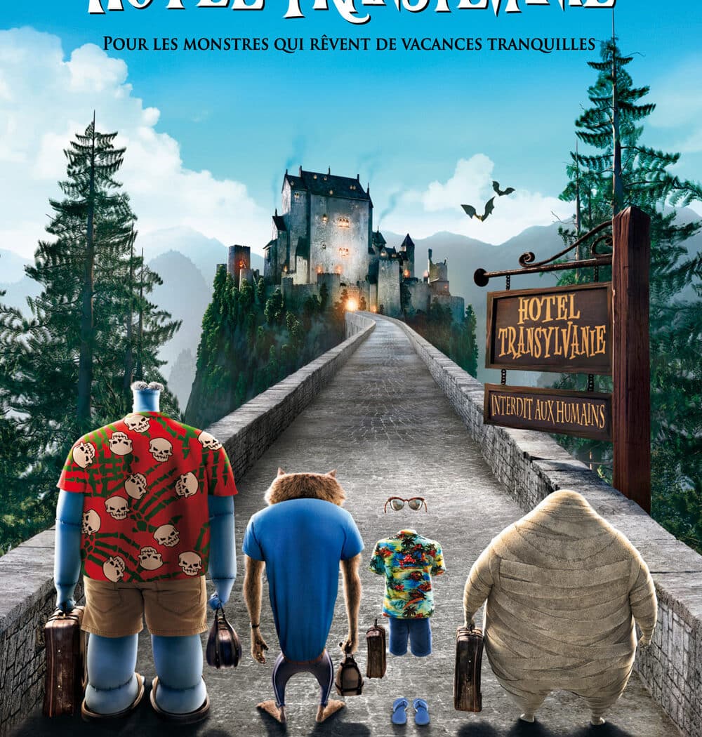Hôtel Transylvanie 1, affiche teaser du film d'animation