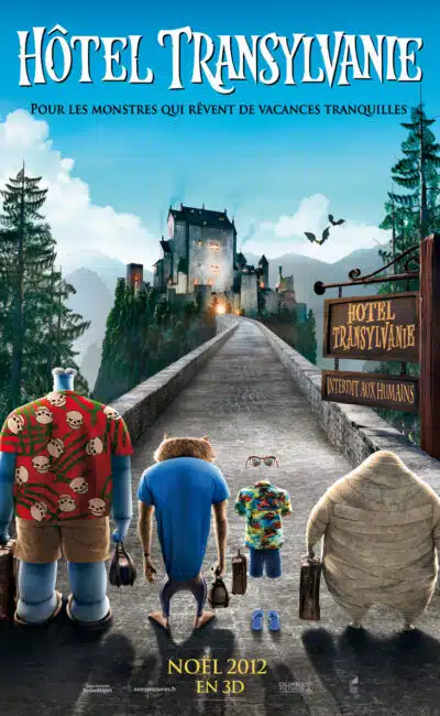 Hôtel Transylvanie 1, affiche teaser du film d'animation