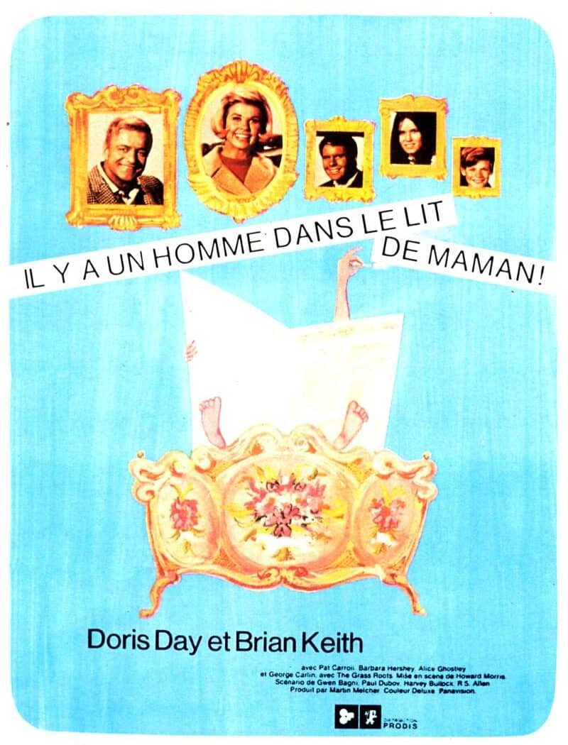 Il y a un homme dans le lit de maman, l'affiche