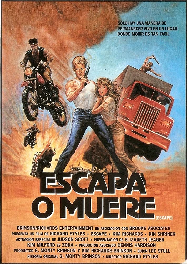 Escape, affiche espagnole