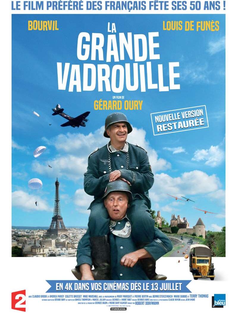 La grande vadrouille, l'affiche de la reprise