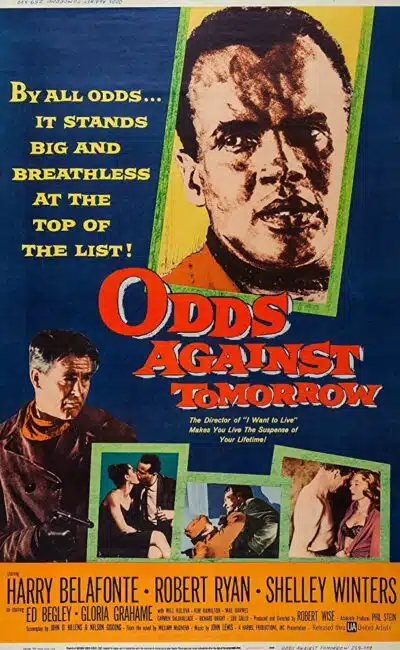 Affiche américaine de Le Coup de l'escalier avec Harry Belafonte