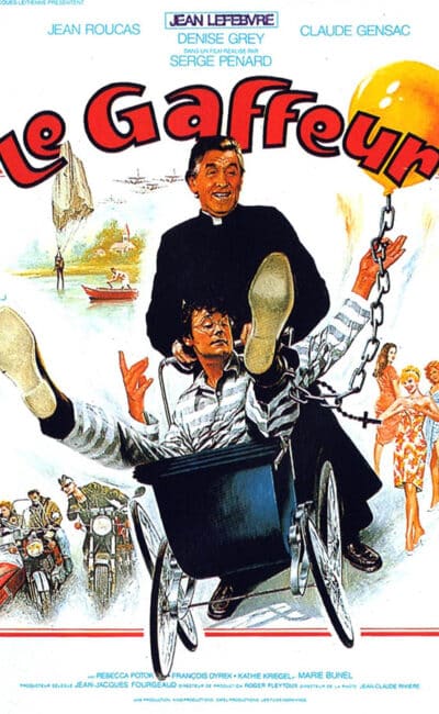 Le Gaffeur de Serge Pénard, affiche du film