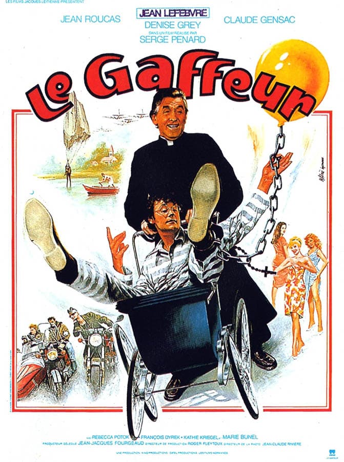 Le Gaffeur de Serge Pénard, affiche du film