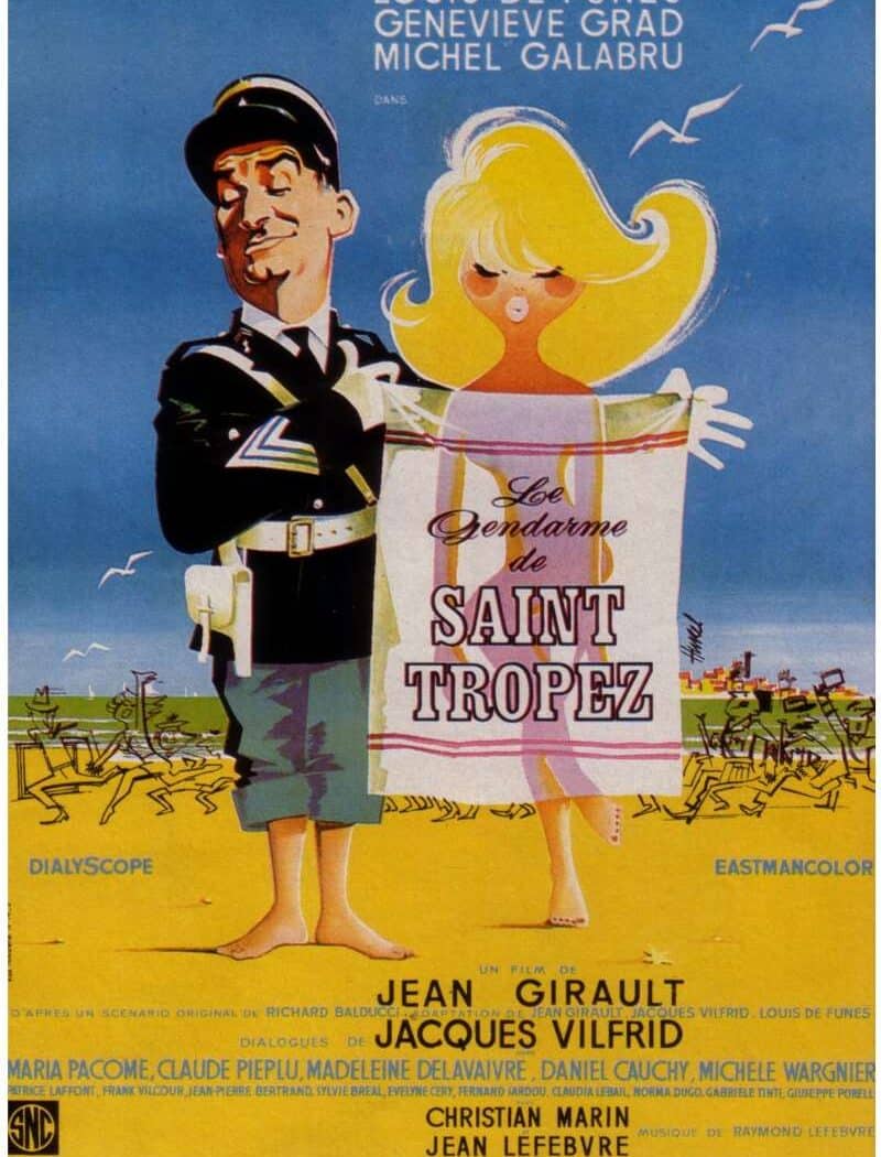 Le gendarme de Saint-Tropez, l'affiche