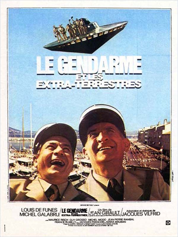 Le gendarme et les extra-terrestres, l'affiche