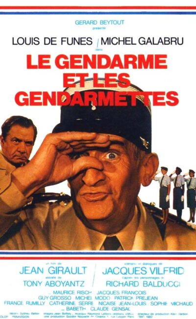 Le gendarme et les gendarmettes, l'affiche