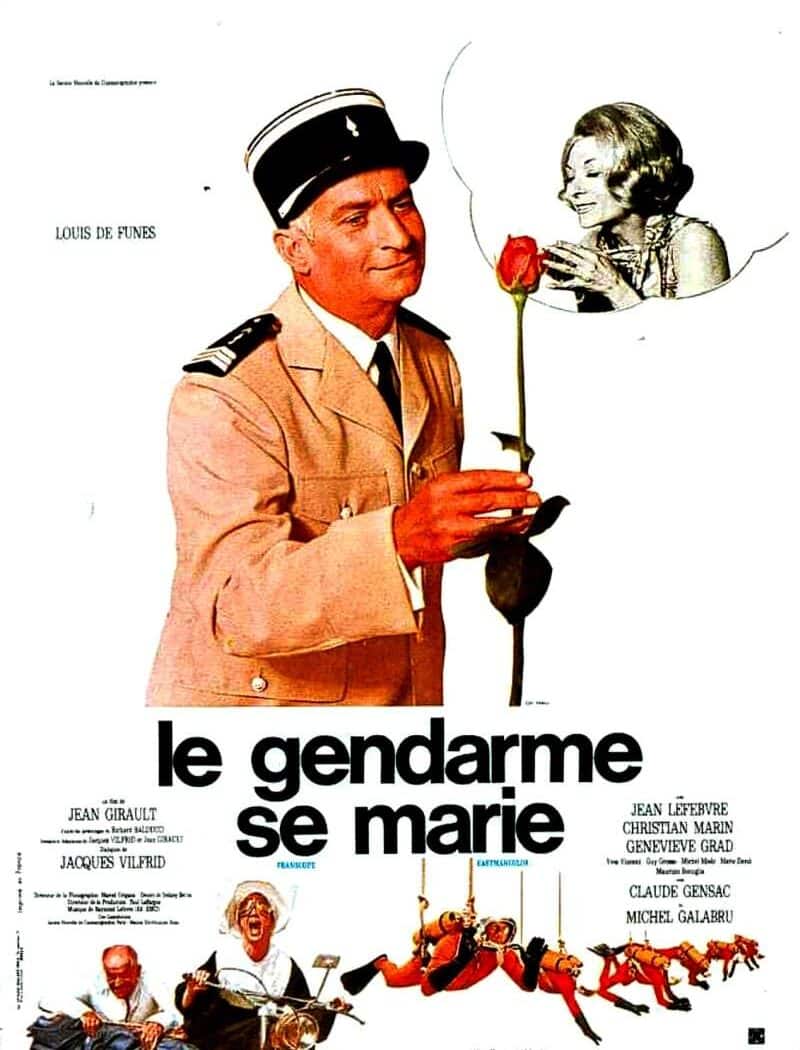 Le gendarme se marie, l'affiche