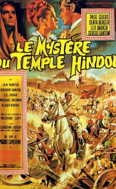 Le mystère du temple hindou, l'affiche