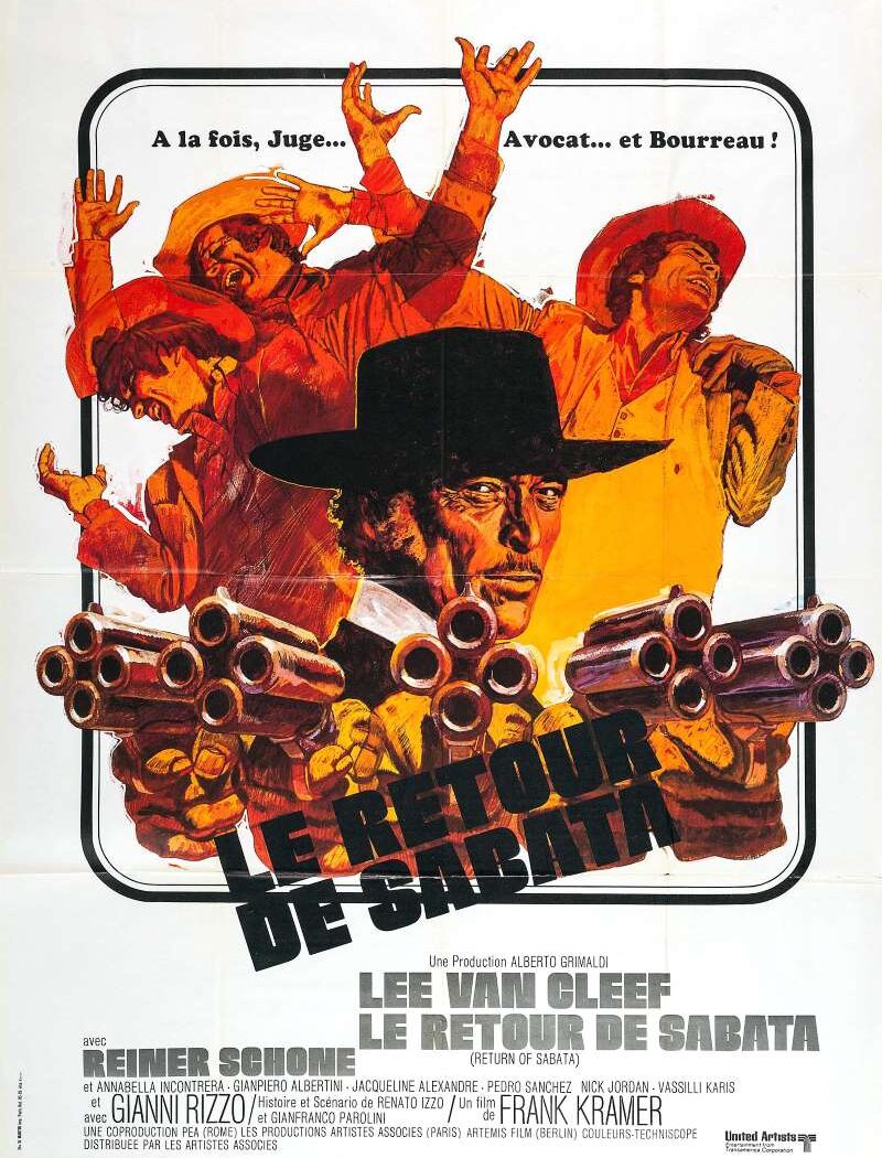Le retour de Sabata, l'affiche