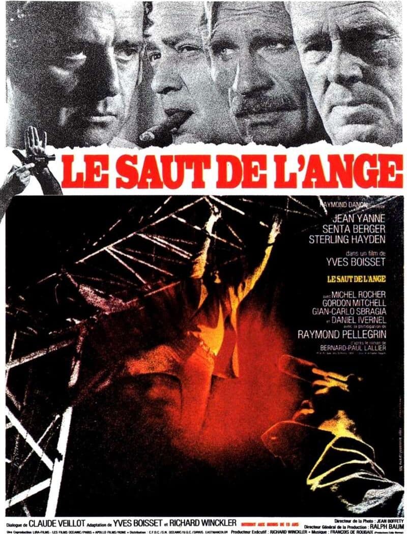 Le saut de l'ange, l'affiche