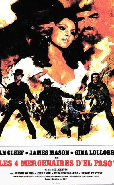 Les 4 mercenaires d'El Paso : affiche